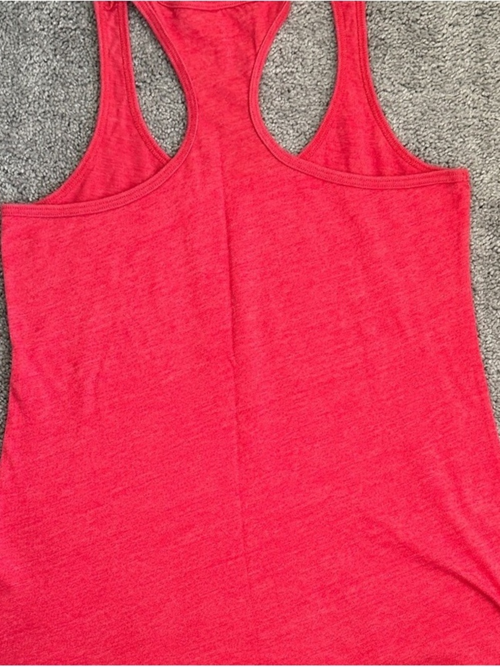 Lightweight Red Racerback Tank Top for Women
